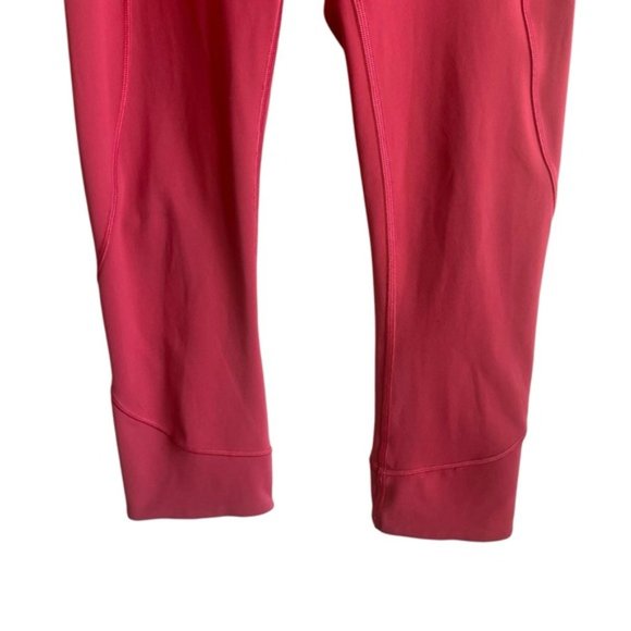 Lululemon In Movement Crop *Everlux 19" Size 4 Vintage Rose - Picture 4 of 9